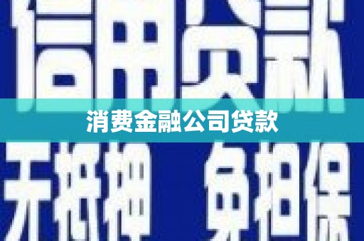 东阿消费金融公司贷款
