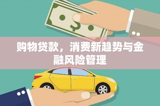 东阿购物贷款，消费新趋势与金融风险管理