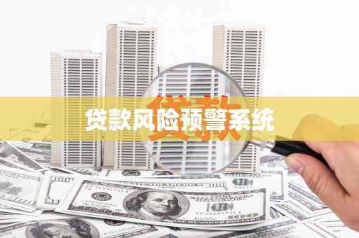 东阿贷款风险预警系统