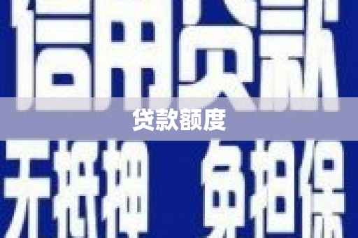 东阿贷款额度