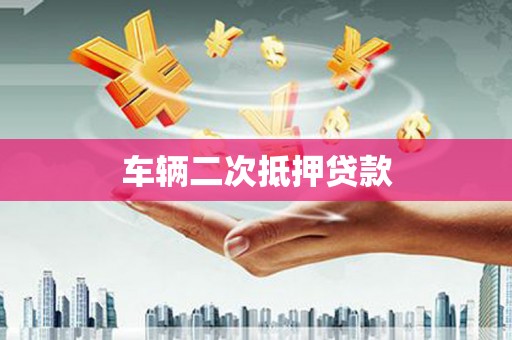 东阿车辆二次抵押贷款