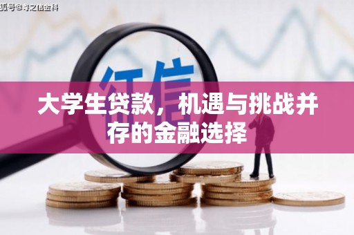 东阿大学生贷款，机遇与挑战并存的金融选择