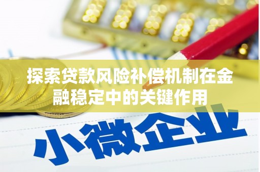 东阿探索贷款风险补偿机制在金融稳定中的关键作用