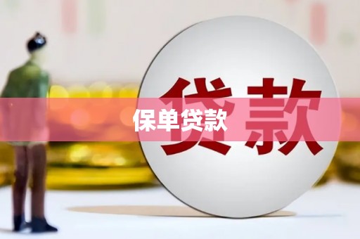东阿保单贷款