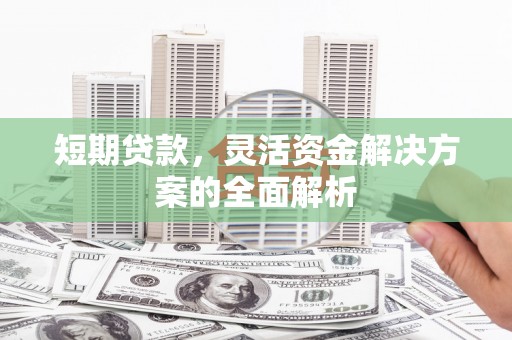 东阿短期贷款，灵活资金解决方案的全面解析