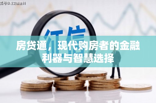 东阿房贷通，现代购房者的金融利器与智慧选择