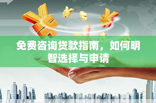 东阿免费咨询贷款指南，如何明智选择与申请