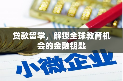 东阿贷款留学，解锁全球教育机会的金融钥匙