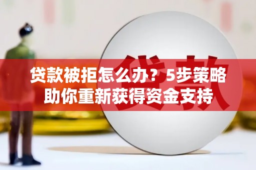 东阿贷款被拒怎么办？5步策略助你重新获得资金支持