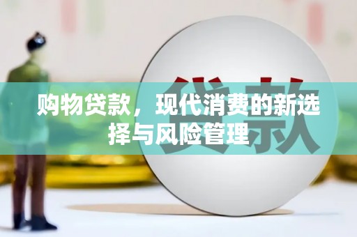 东阿购物贷款，现代消费的新选择与风险管理