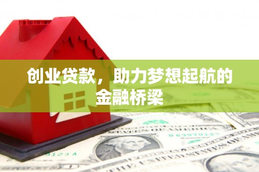 东阿创业贷款，助力梦想起航的金融桥梁