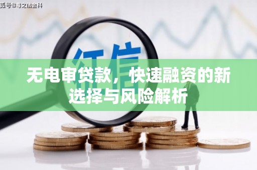 东阿无电审贷款，快速融资的新选择与风险解析