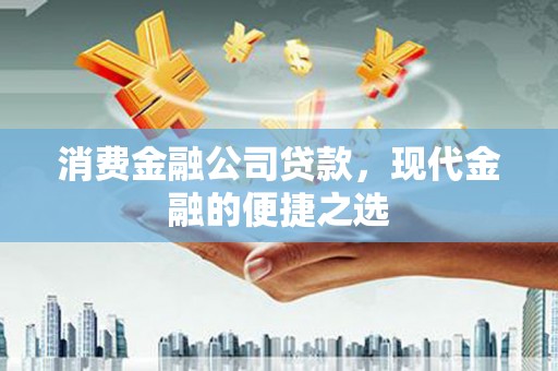 东阿消费金融公司贷款，现代金融的便捷之选