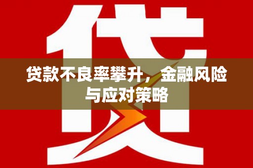 东阿贷款不良率攀升，金融风险与应对策略