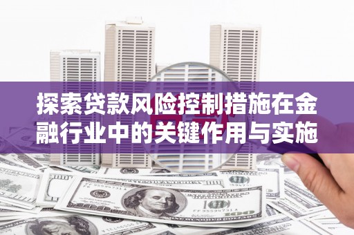 东阿探索贷款风险控制措施在金融行业中的关键作用与实施策略