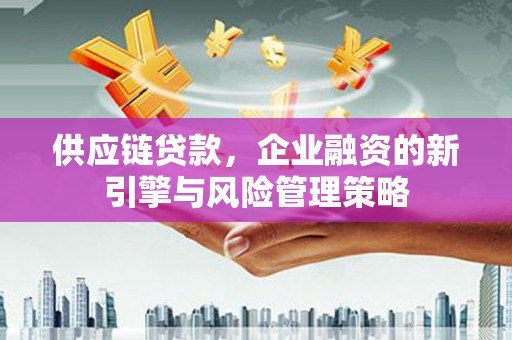 东阿供应链贷款，企业融资的新引擎与风险管理策略