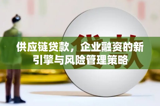 东阿供应链贷款，企业融资的新引擎与风险管理策略