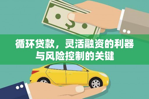 东阿循环贷款，灵活融资的利器与风险控制的关键