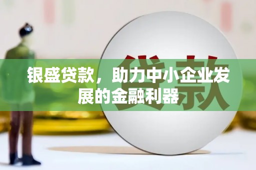 东阿银盛贷款，助力中小企业发展的金融利器