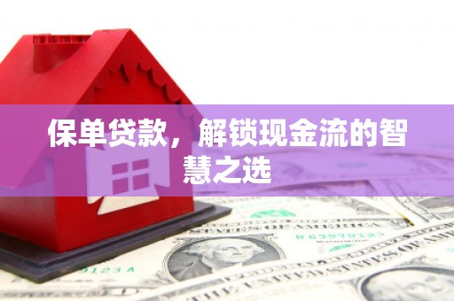 东阿保单贷款，解锁现金流的智慧之选
