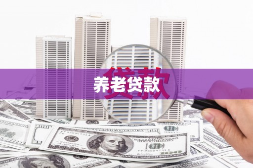 东阿养老贷款
