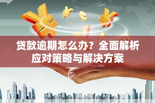 东阿贷款逾期怎么办？全面解析应对策略与解决方案