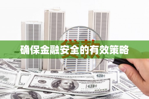 东阿确保金融安全的有效策略