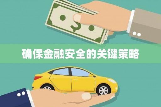 东阿确保金融安全的关键策略
