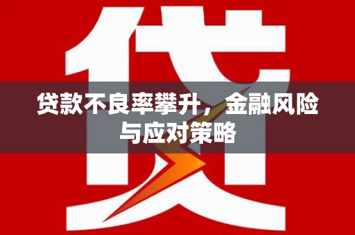 东阿贷款不良率攀升，金融风险与应对策略